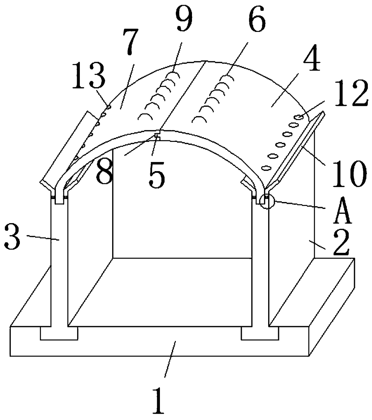 Easy-to-repair clamp pipe culvert