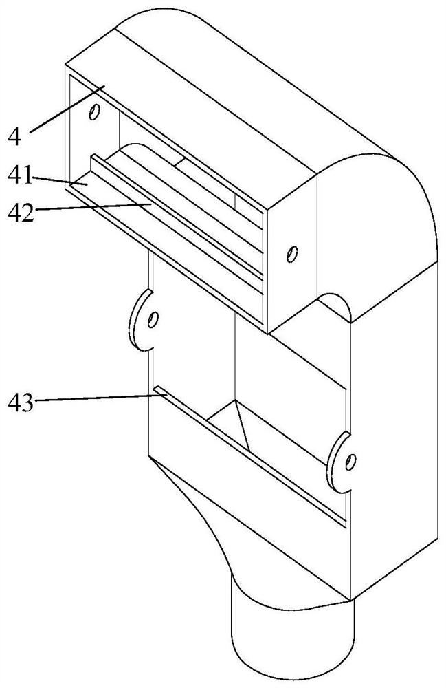 An air purification device for a treatment room