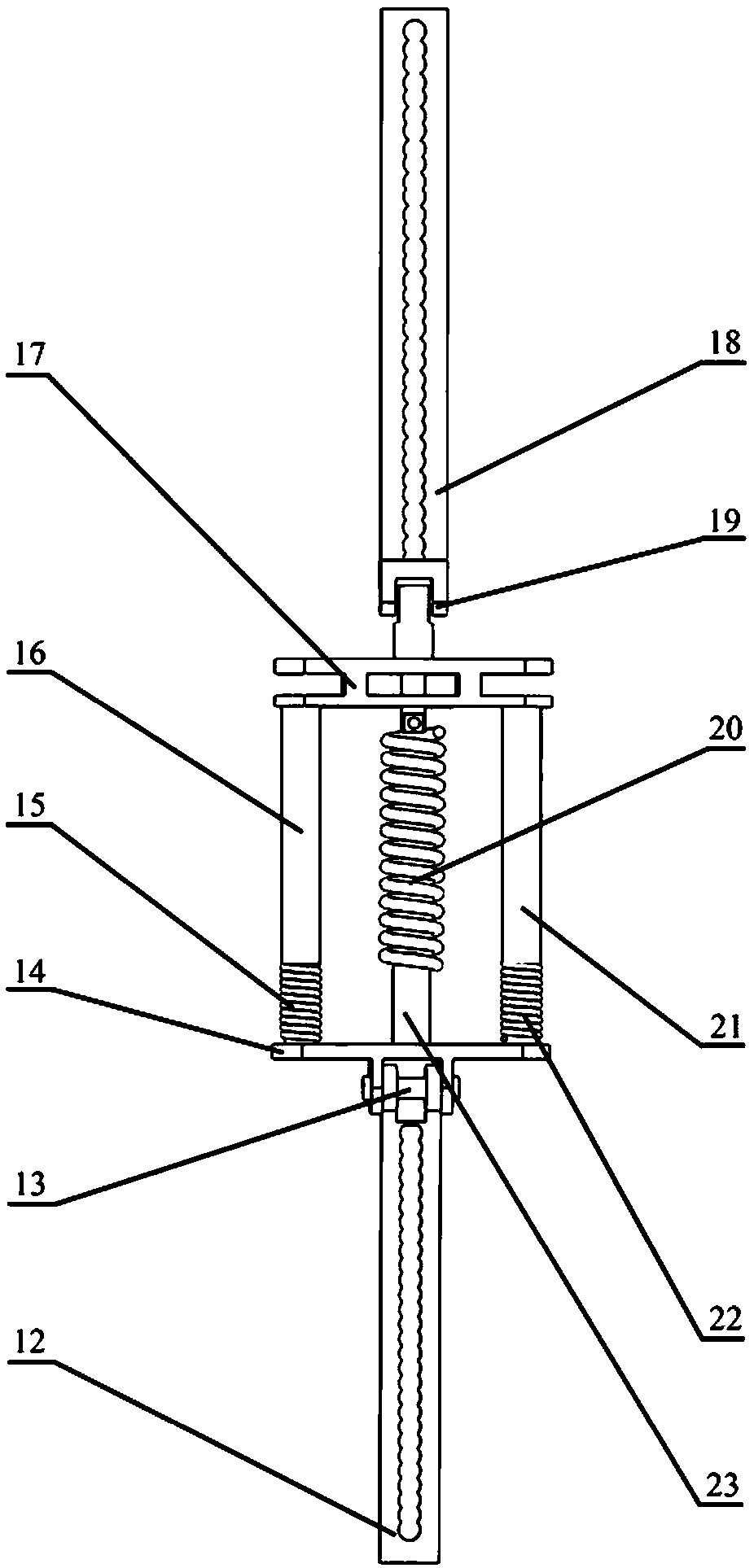 Passive lower limb exoskeleton device for achieving human body energy migration