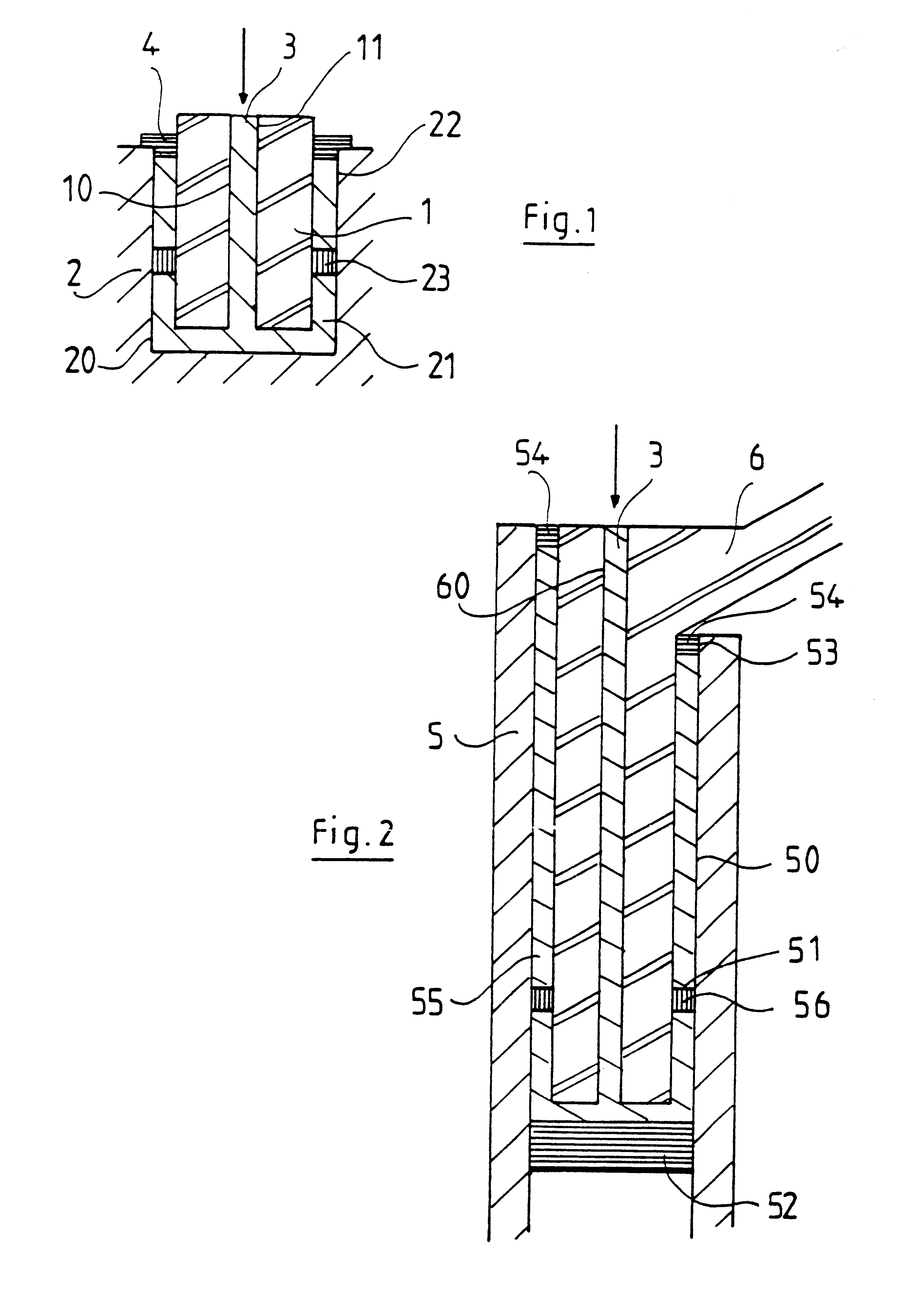 Grouting method for rigidly connecting two elements using a binder, and in particular for anchoring one element in another