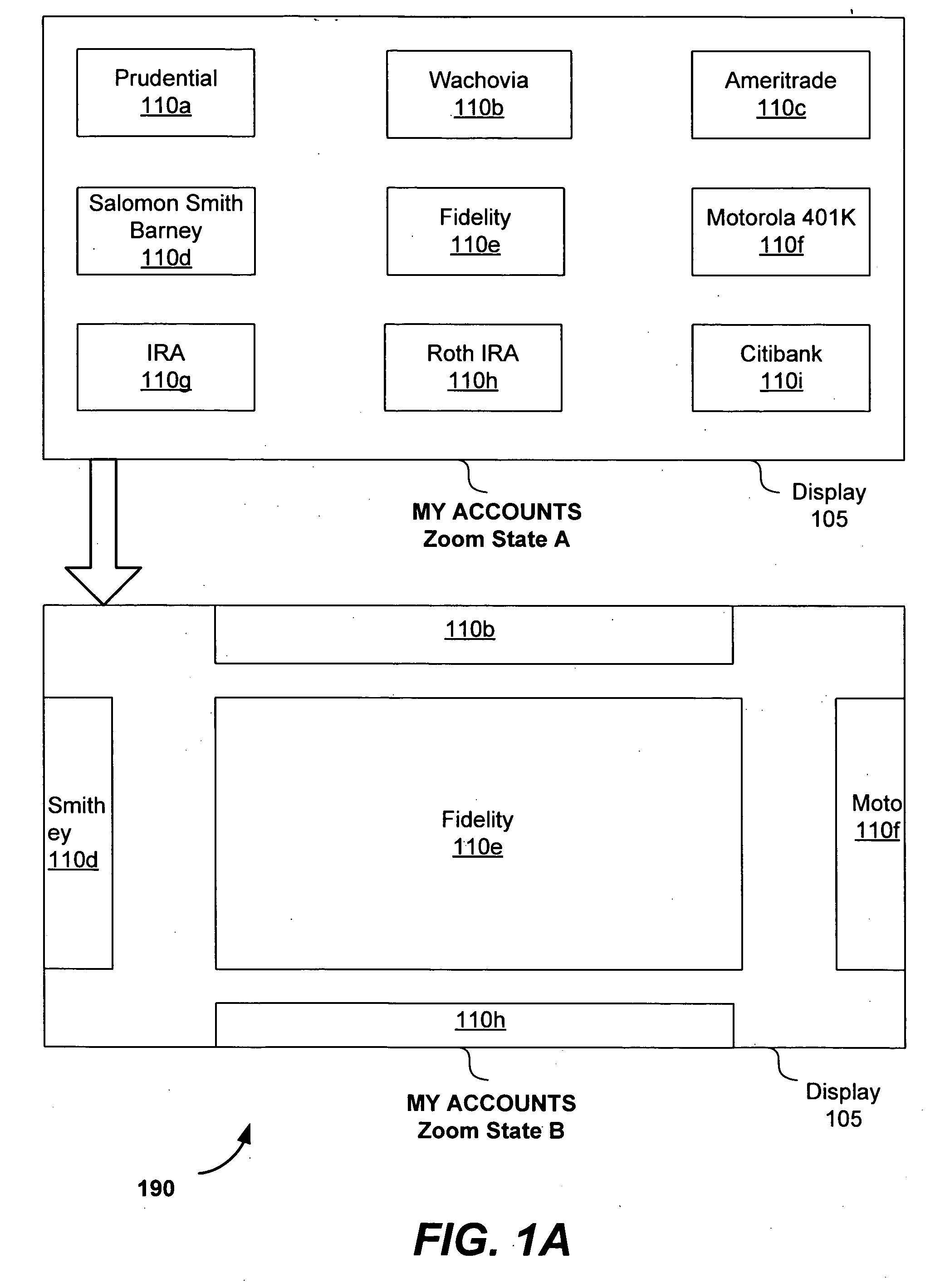 Spatially driven content presentation in a cellular environment