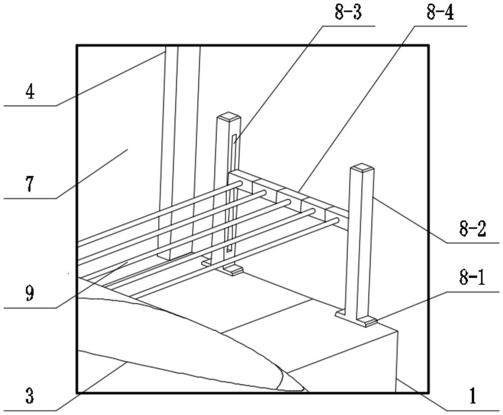 Railway platform light curtain protection device combined with laser detection and control method thereof