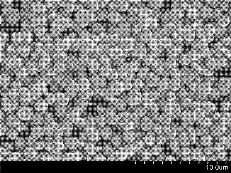 Method for preparing monodispersed silver powder with high tap density and low agglomeration