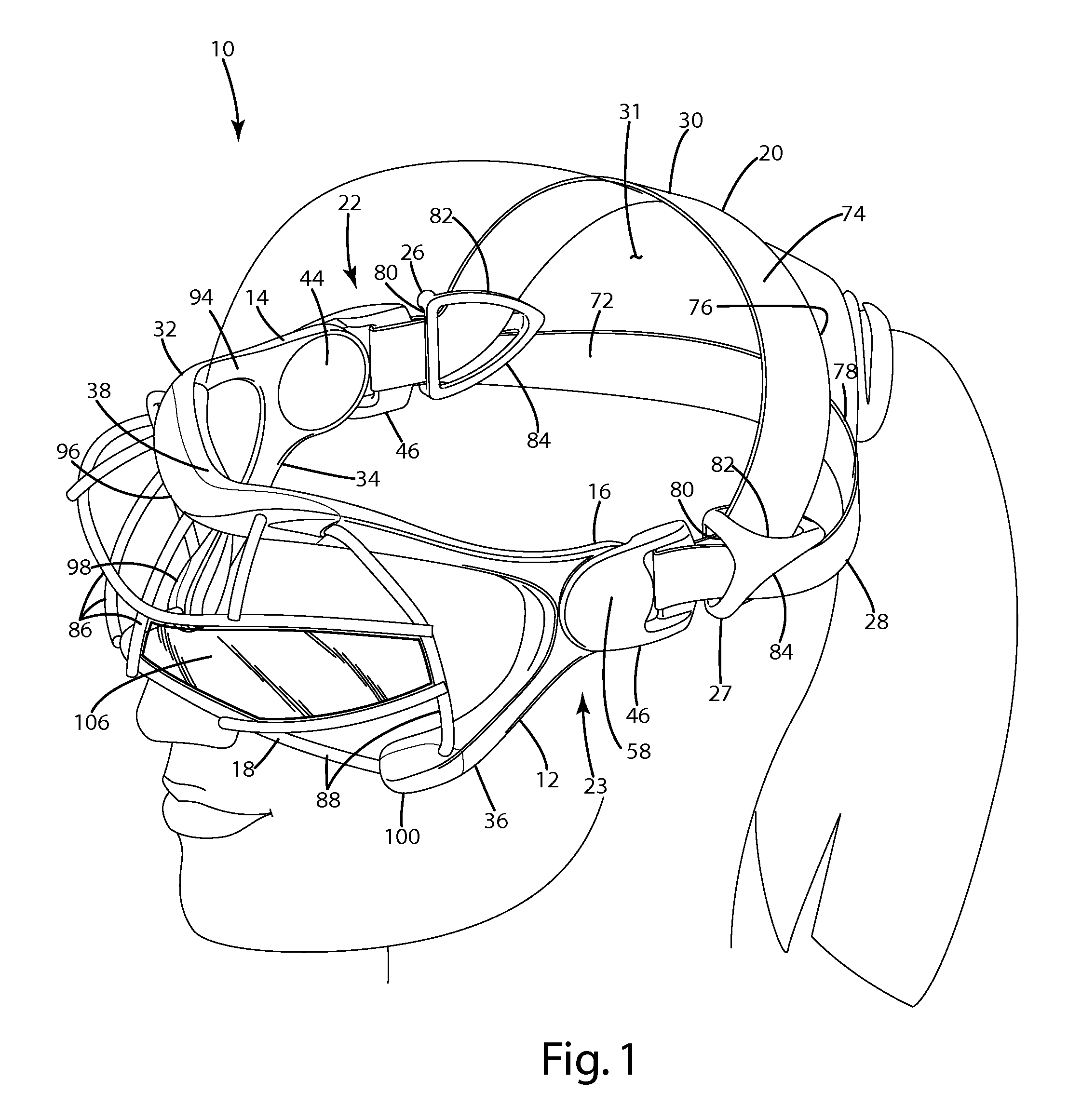 Protective eyewear