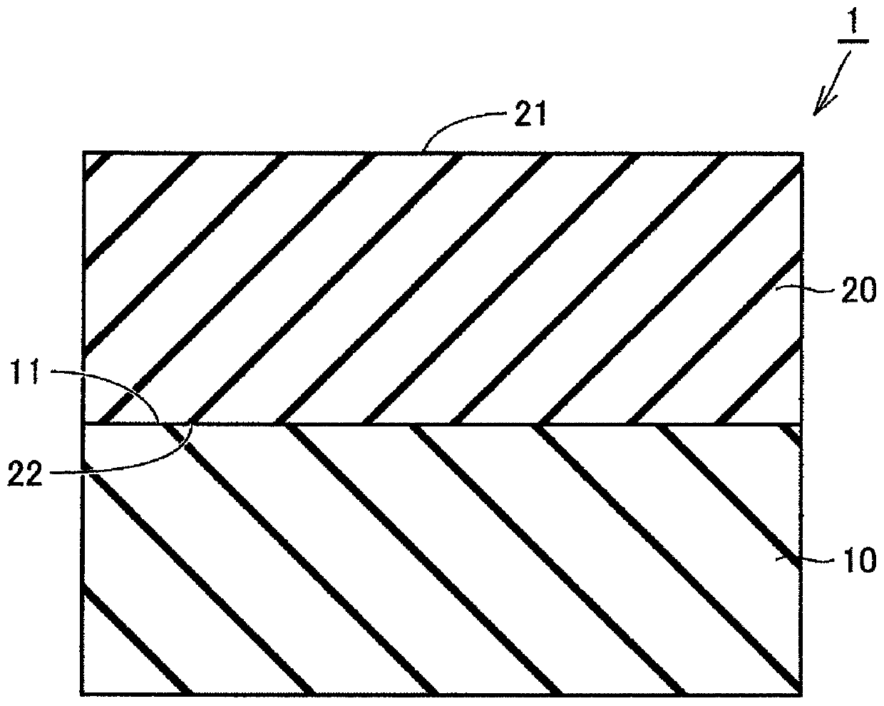 Laminate and saw device