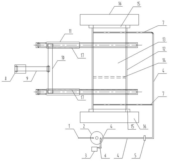 Black soldier fly automatic breeding system and operation method based on organic waste treatment