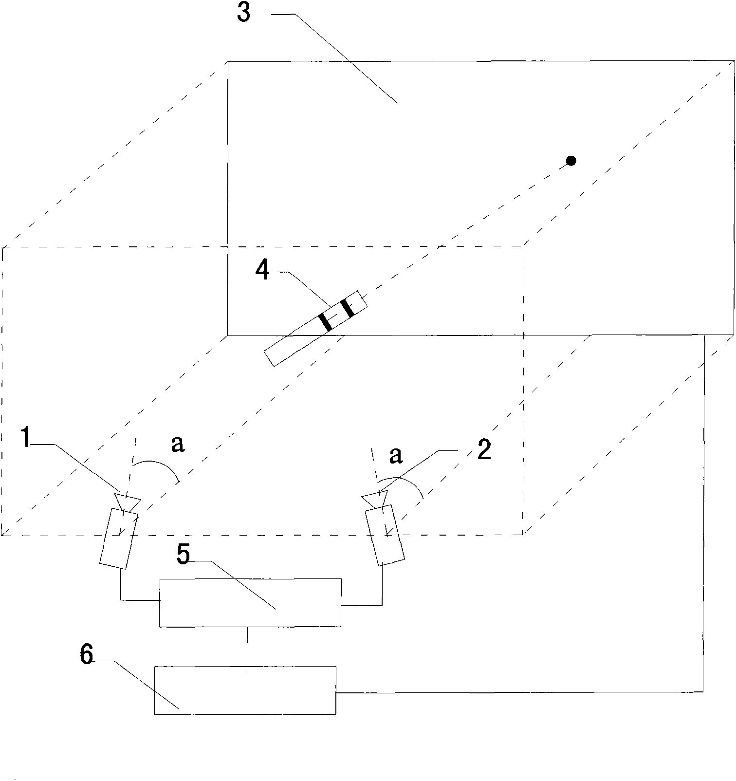 Spatial three-dimensional positioning method