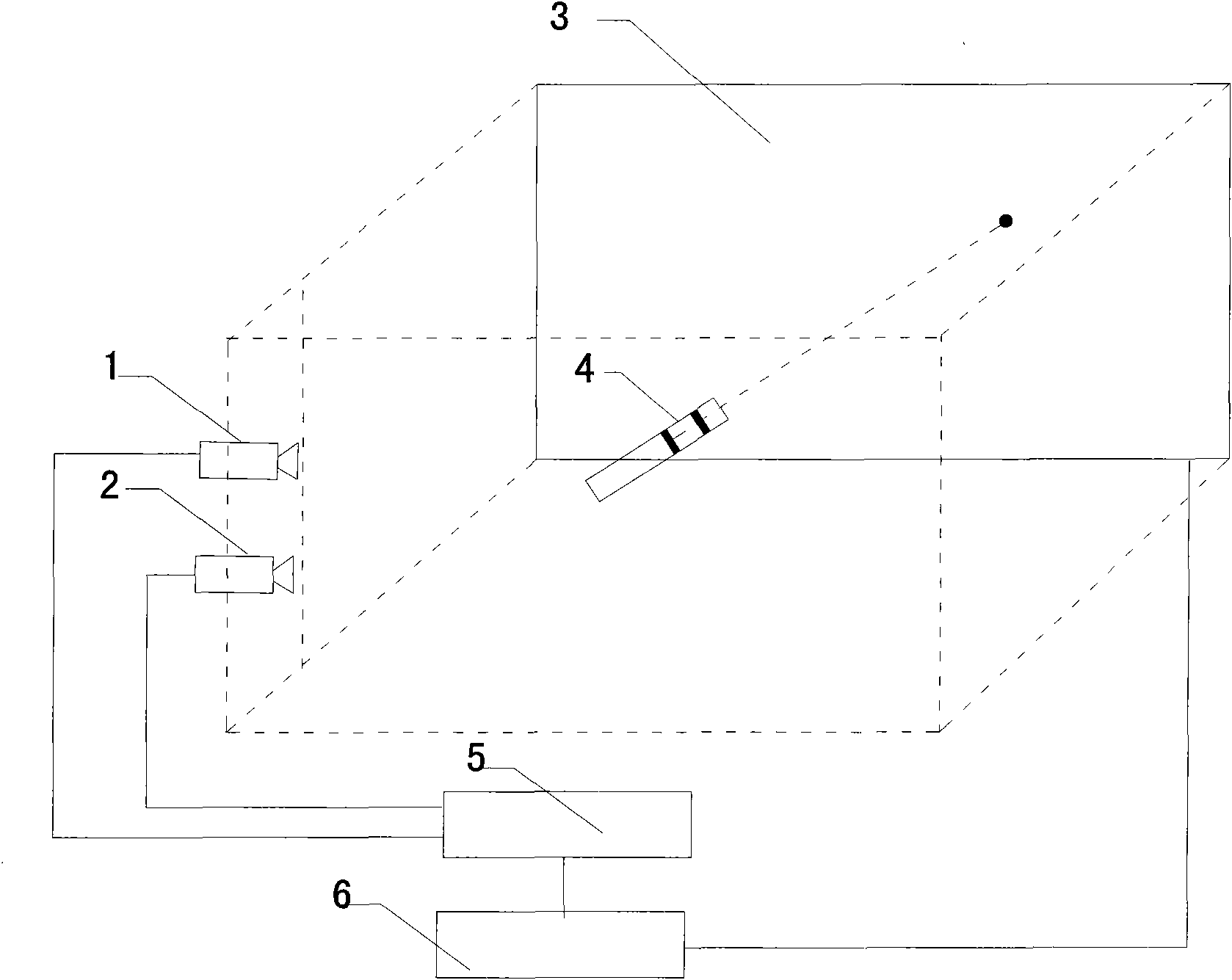 Spatial three-dimensional positioning method