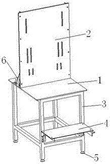 Automobile dummy test board