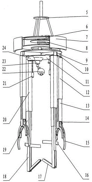 Deep well rescue robot