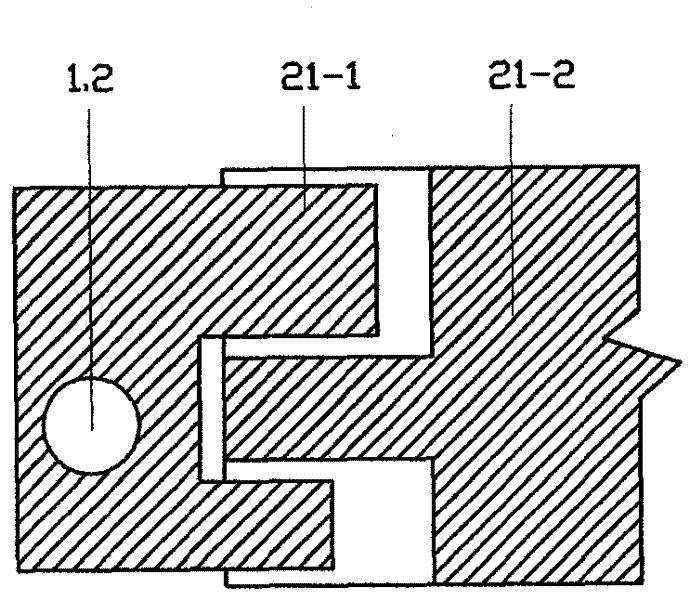 Belt type grinding machine head