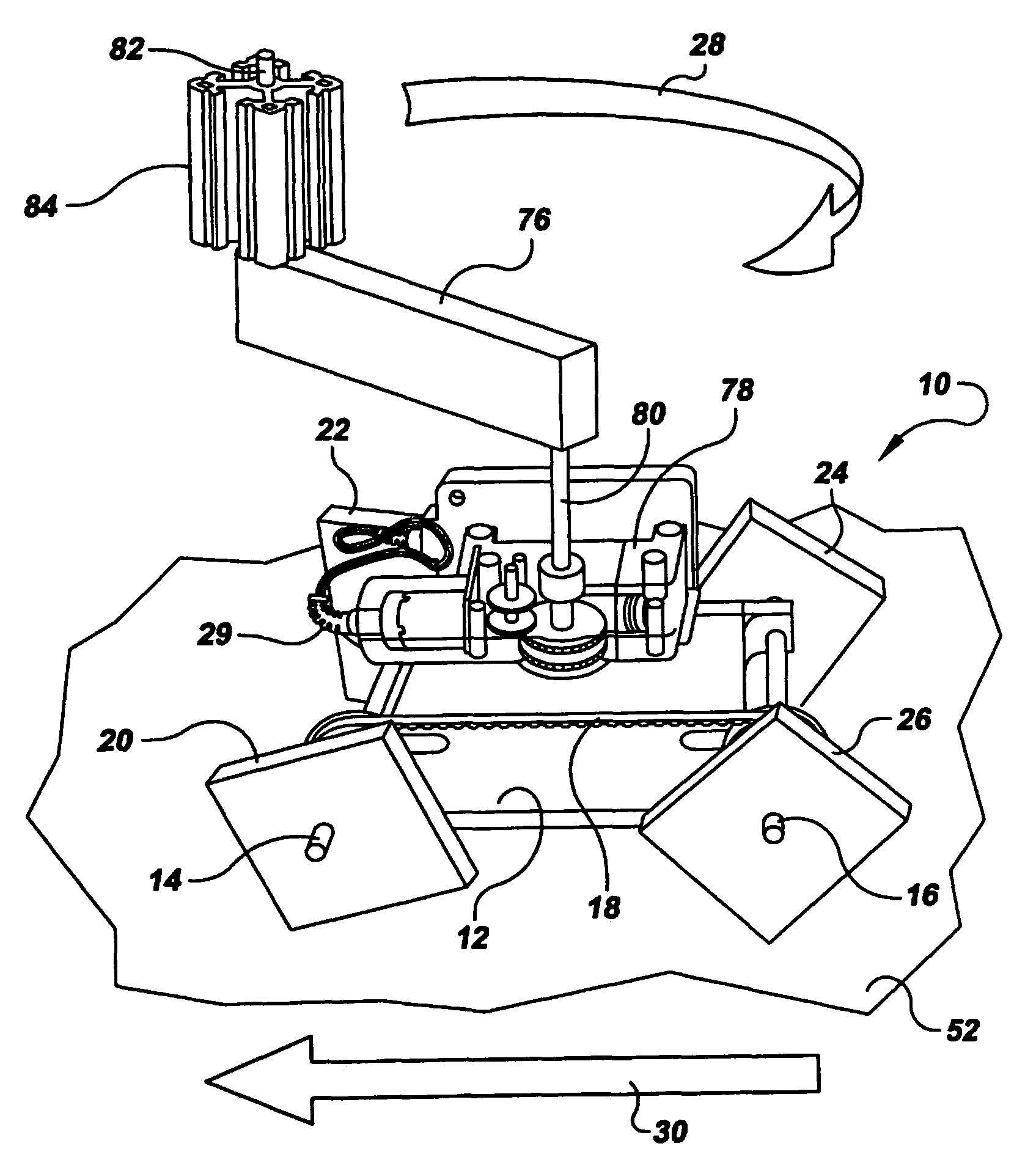 Vehicle having non-circular wheels propelled by a moving weight