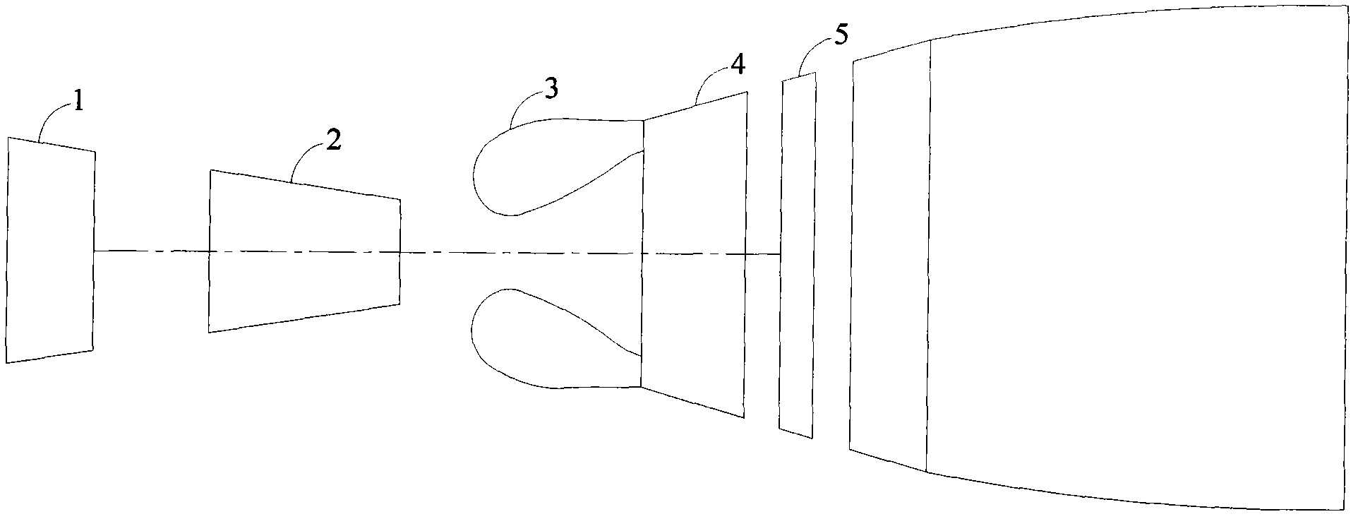 Low-pollution combustion chamber with premixed and pre-evaporated precombustion part