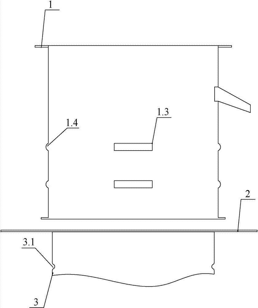 Method for rapidly replacing strained sieve net and vibration sieve