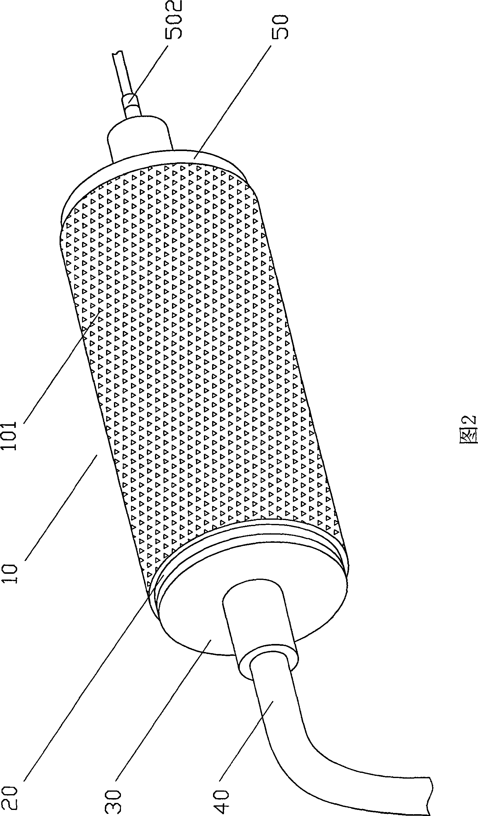 Vacuum embossing roll