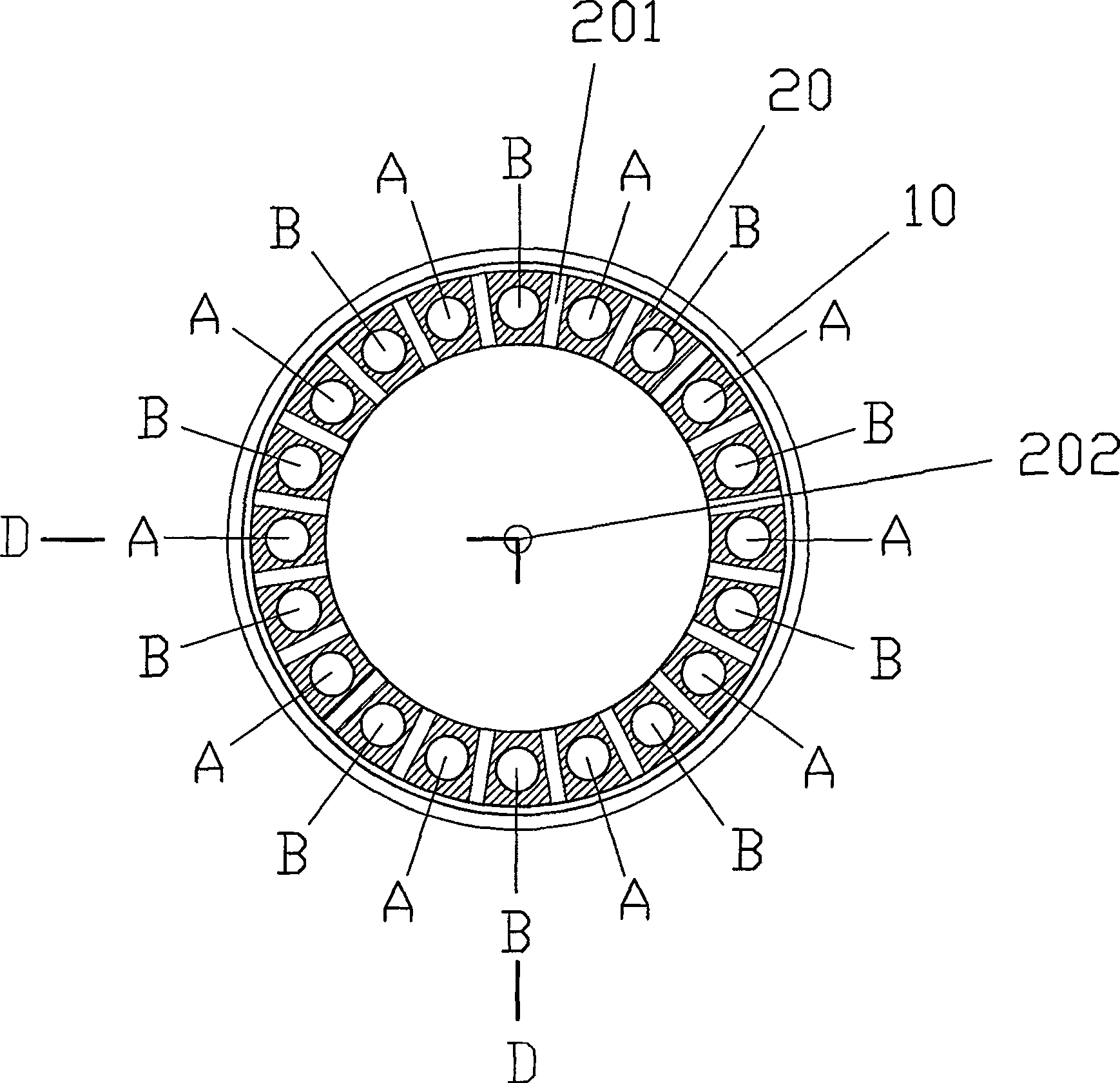 Vacuum embossing roll