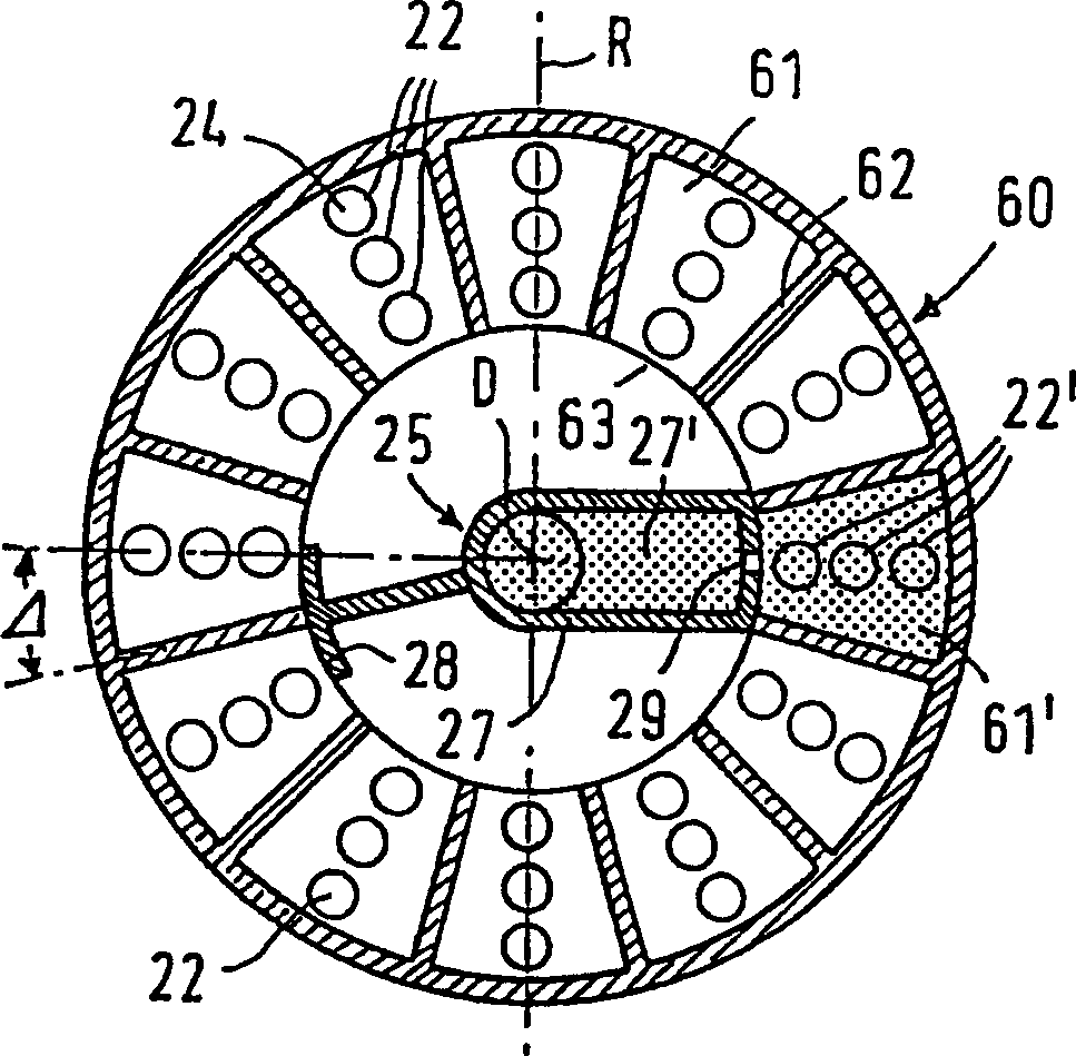 Backflush filter, in particular for filtering lubricant oil