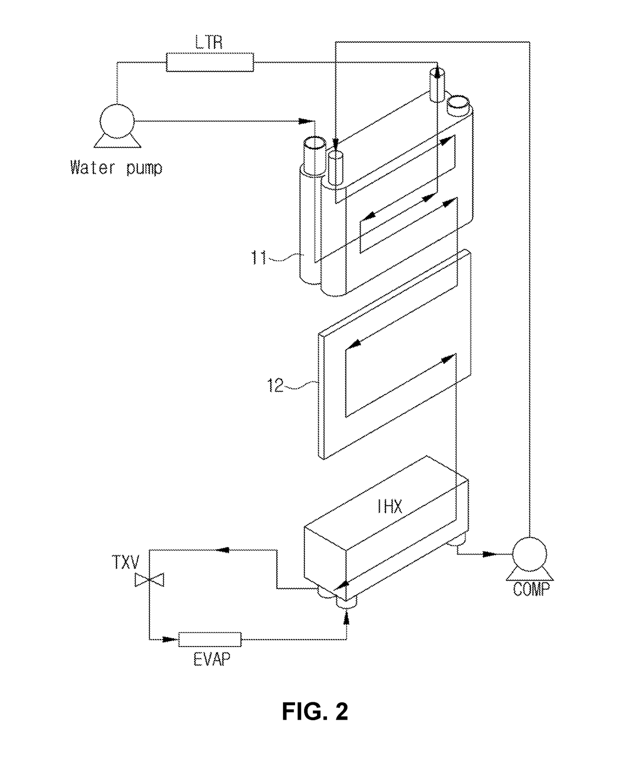 Vehicle air conditioner system