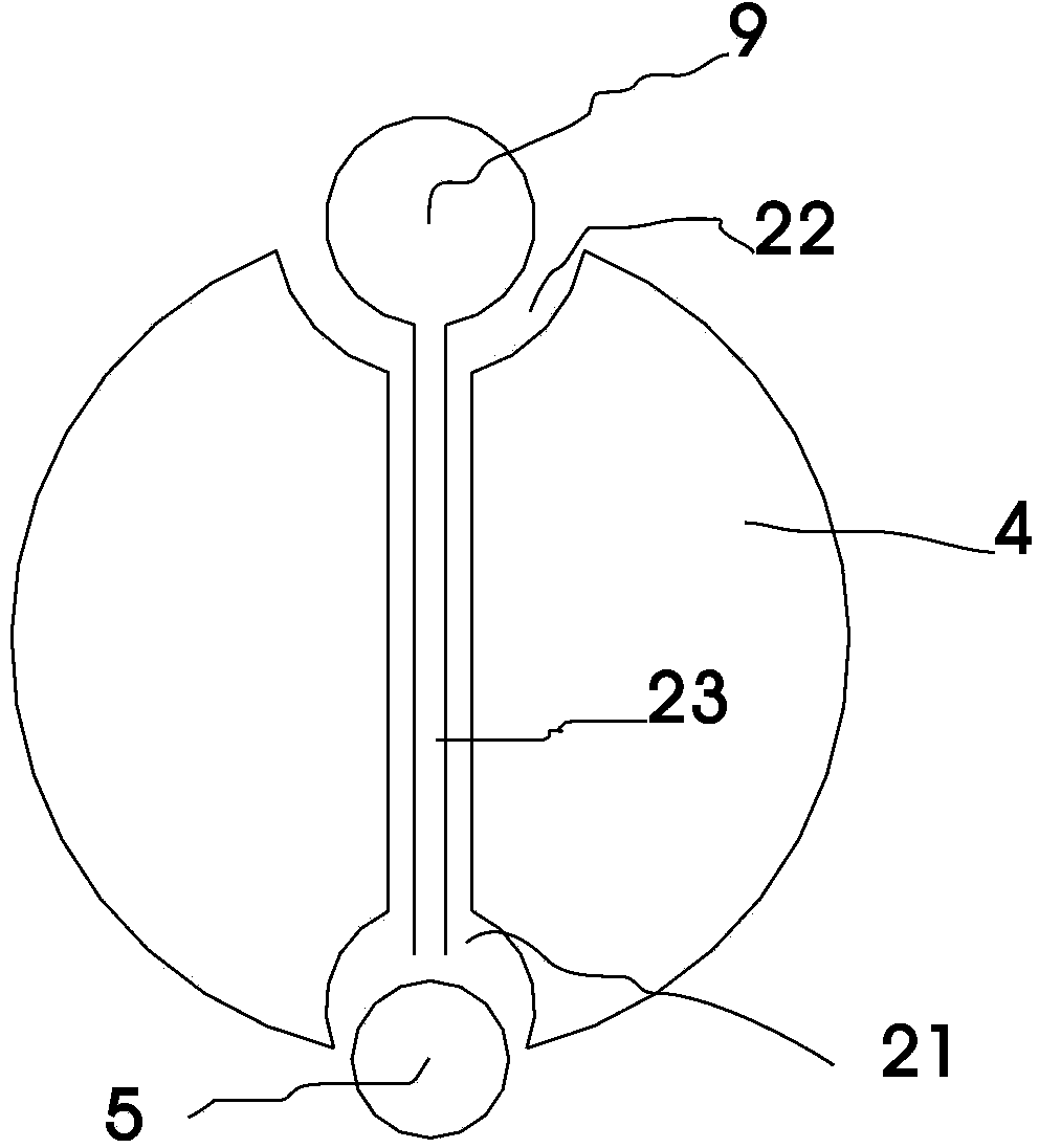 High-precision seabed terrestrial heat flow detection device