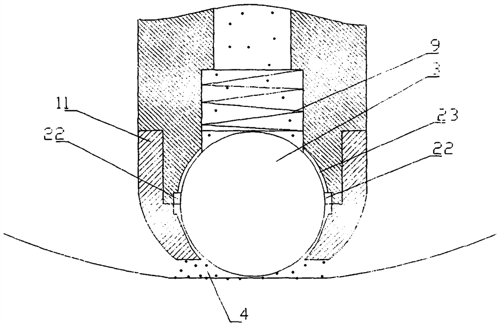 A magnetorheological polishing knife