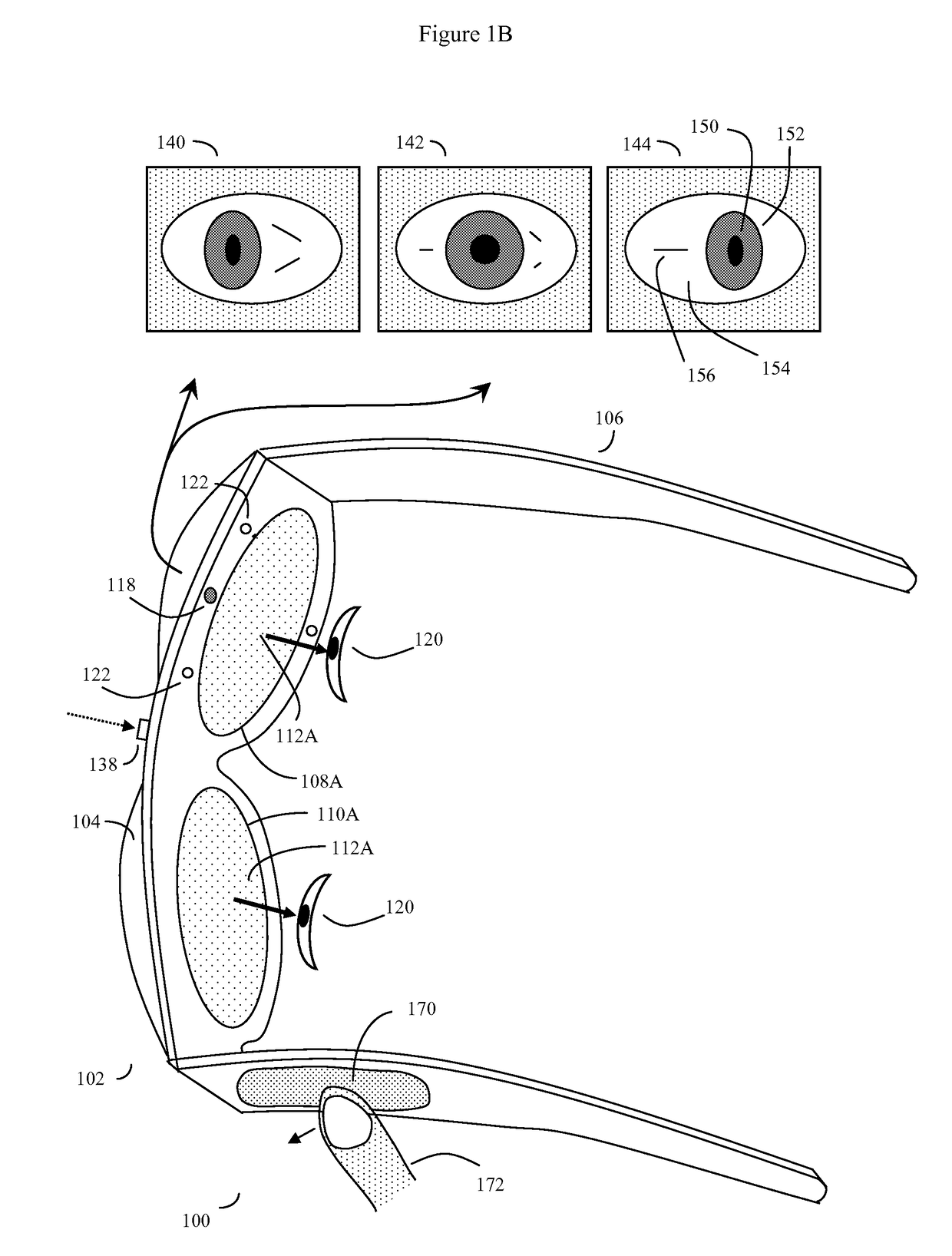 Eye-wearable device user interface and augmented reality method