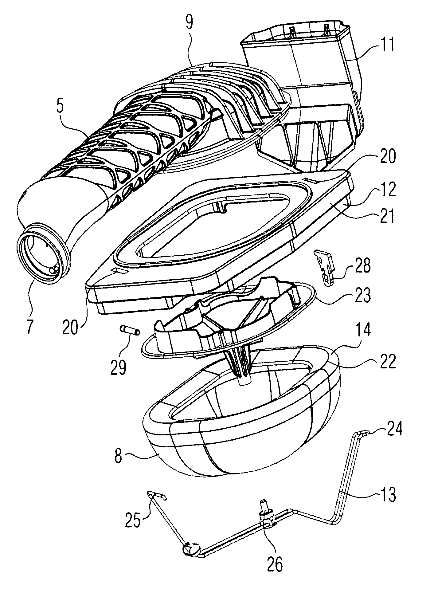 Air intake apparatus