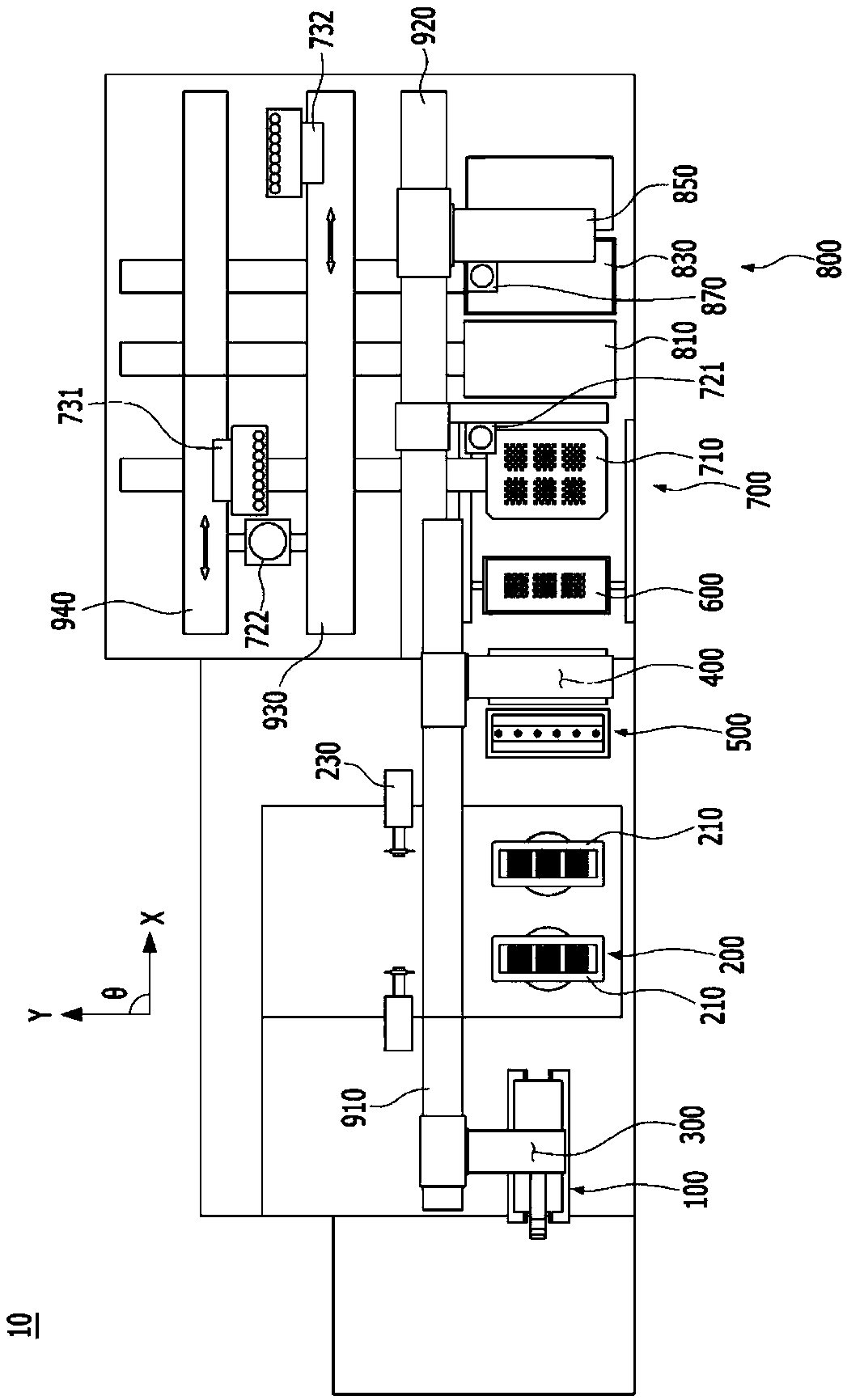 Semiconductor material cutting device