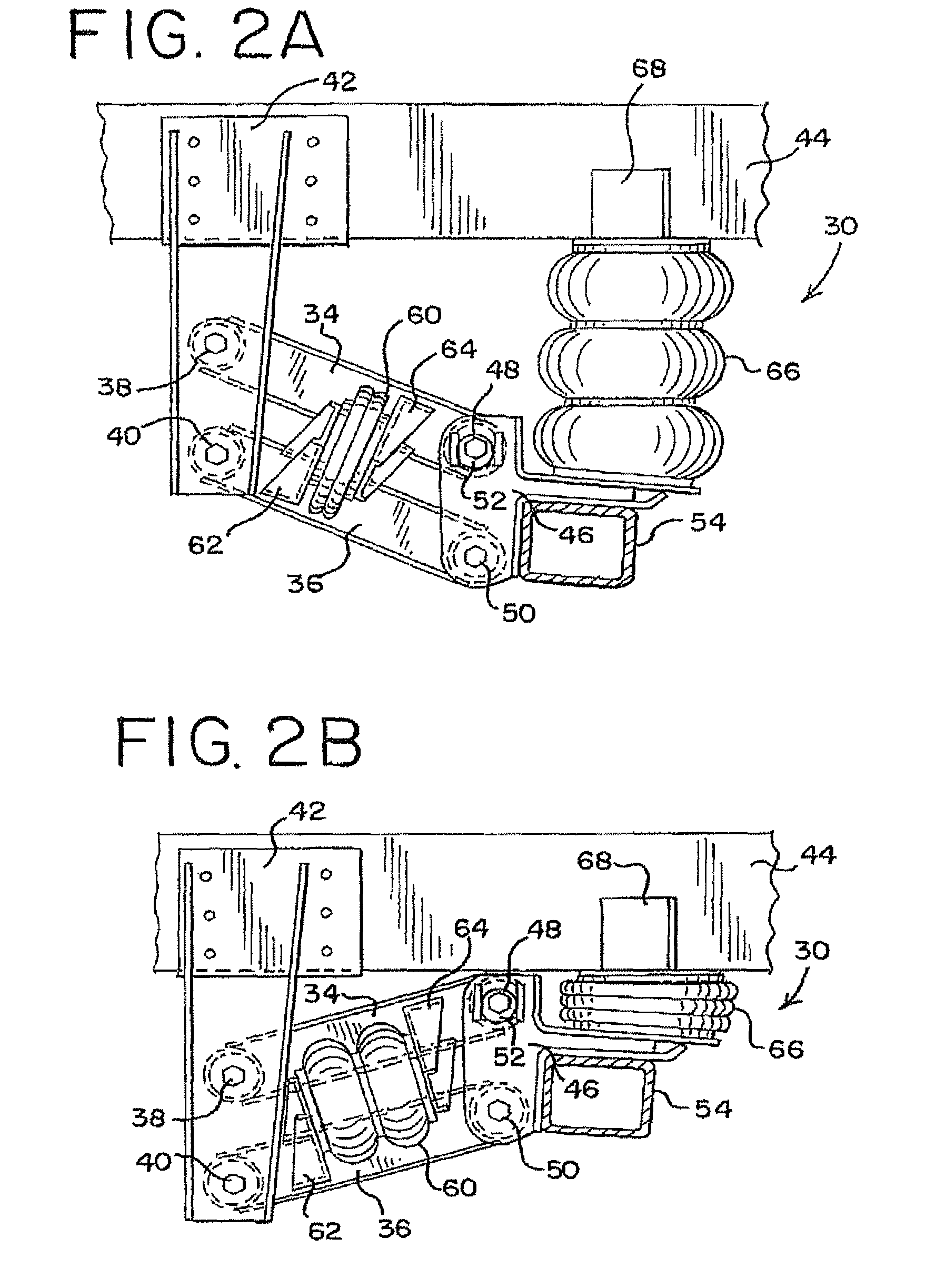 Self-steering axle suspension system having a rotary stabilizer mounted at a pivot joint associated with a tie rod