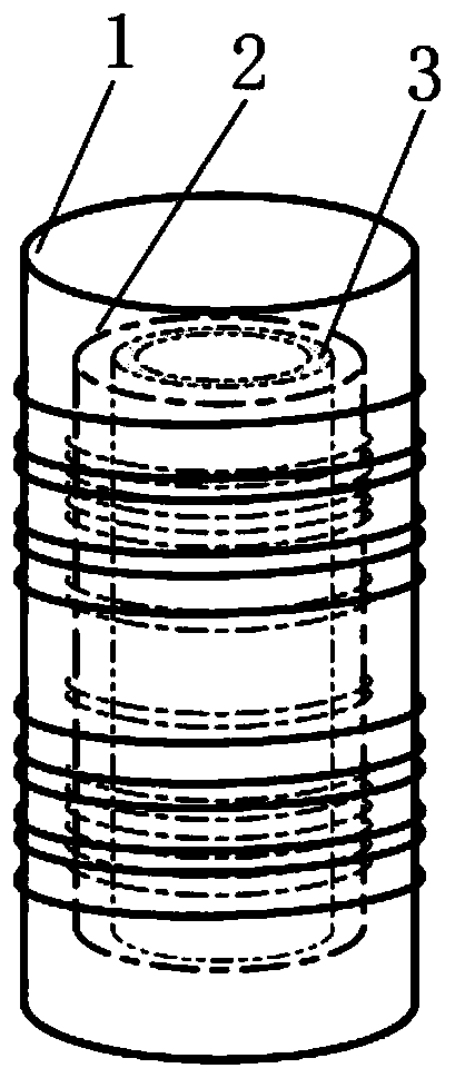 Gradient coil for NMR spectrometer