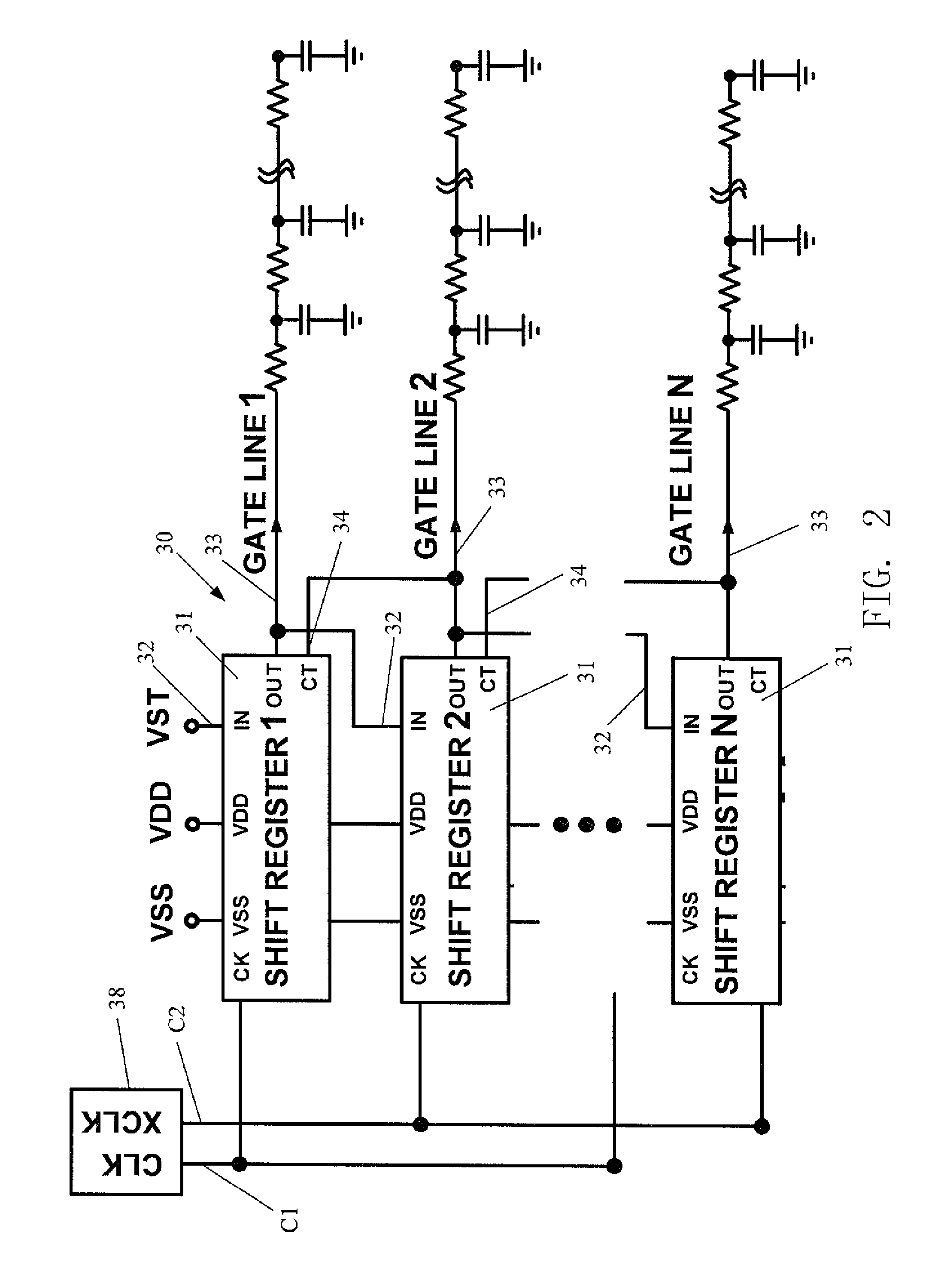 Signal-driving system and shift register unit thereof