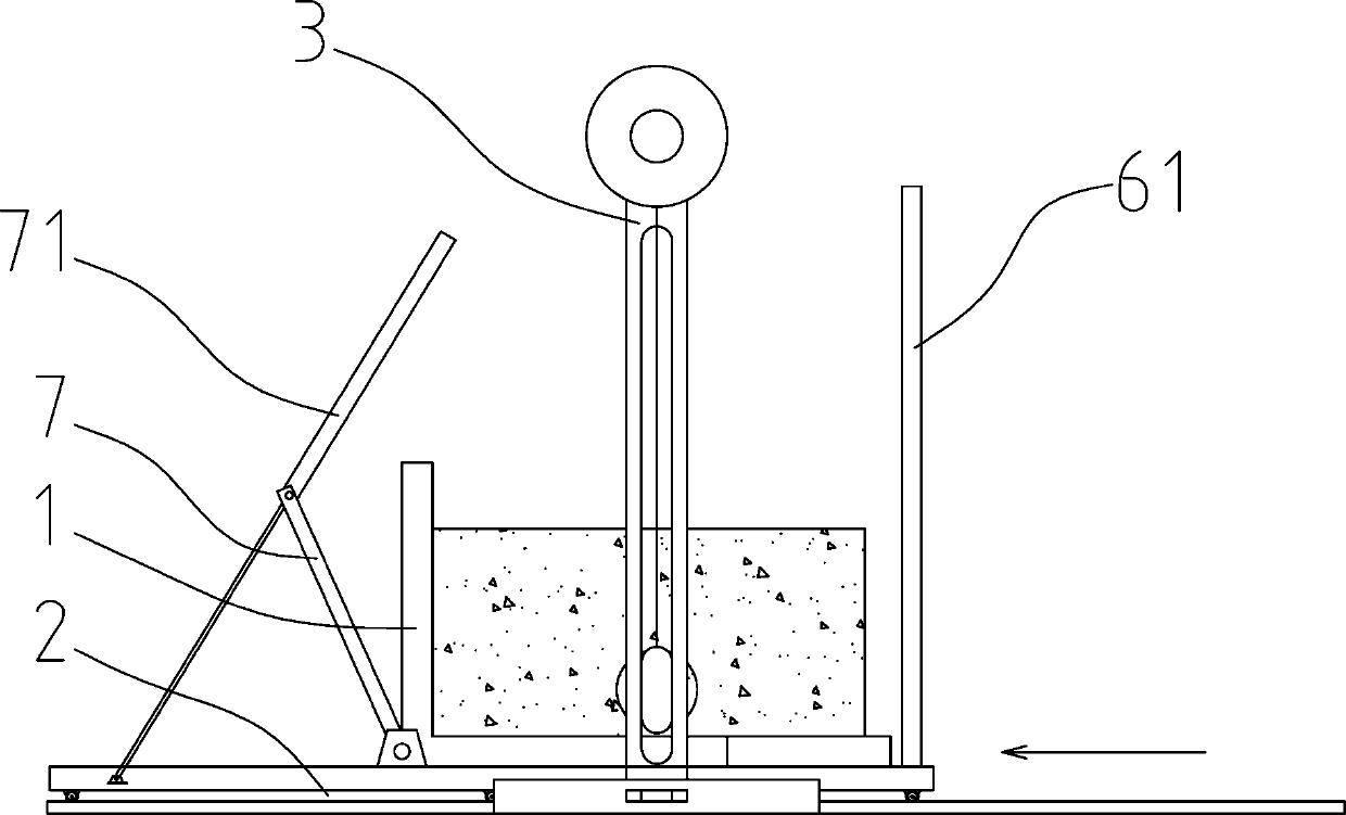 Prefabrication assembly type box culvert prefabrication turnover device and installation method