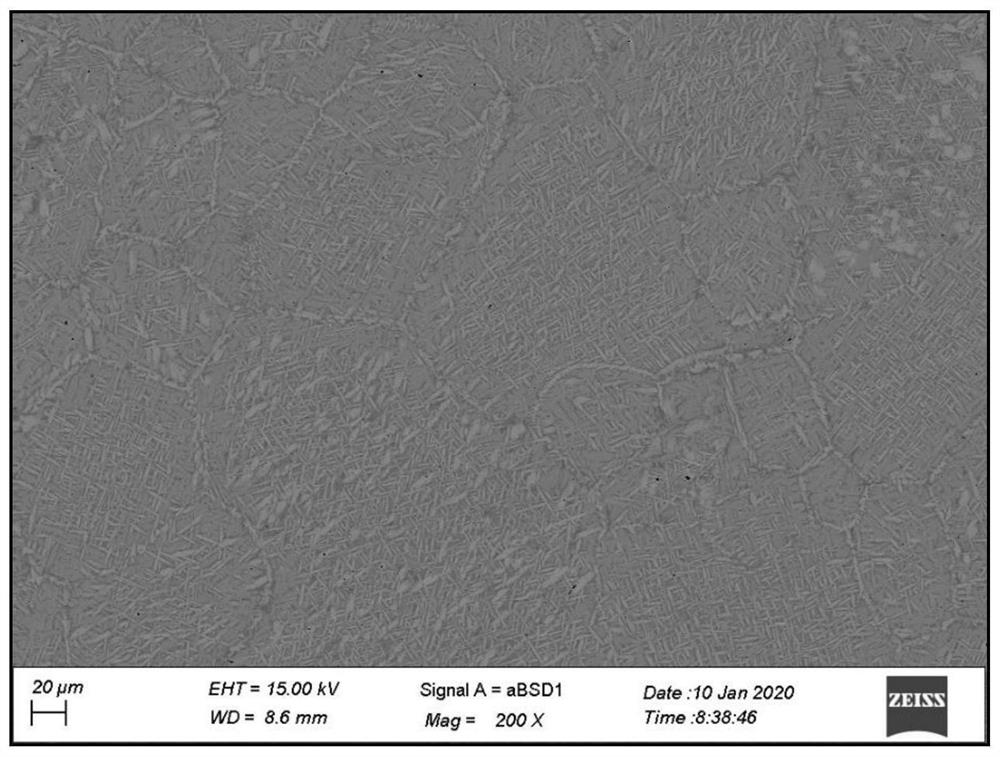 Preparation method of high-strength Zr-Ti-based alloy