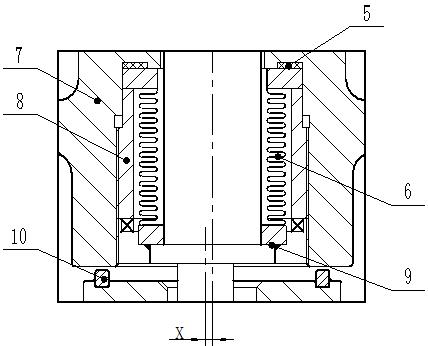 Corrugated pipe track ball valve