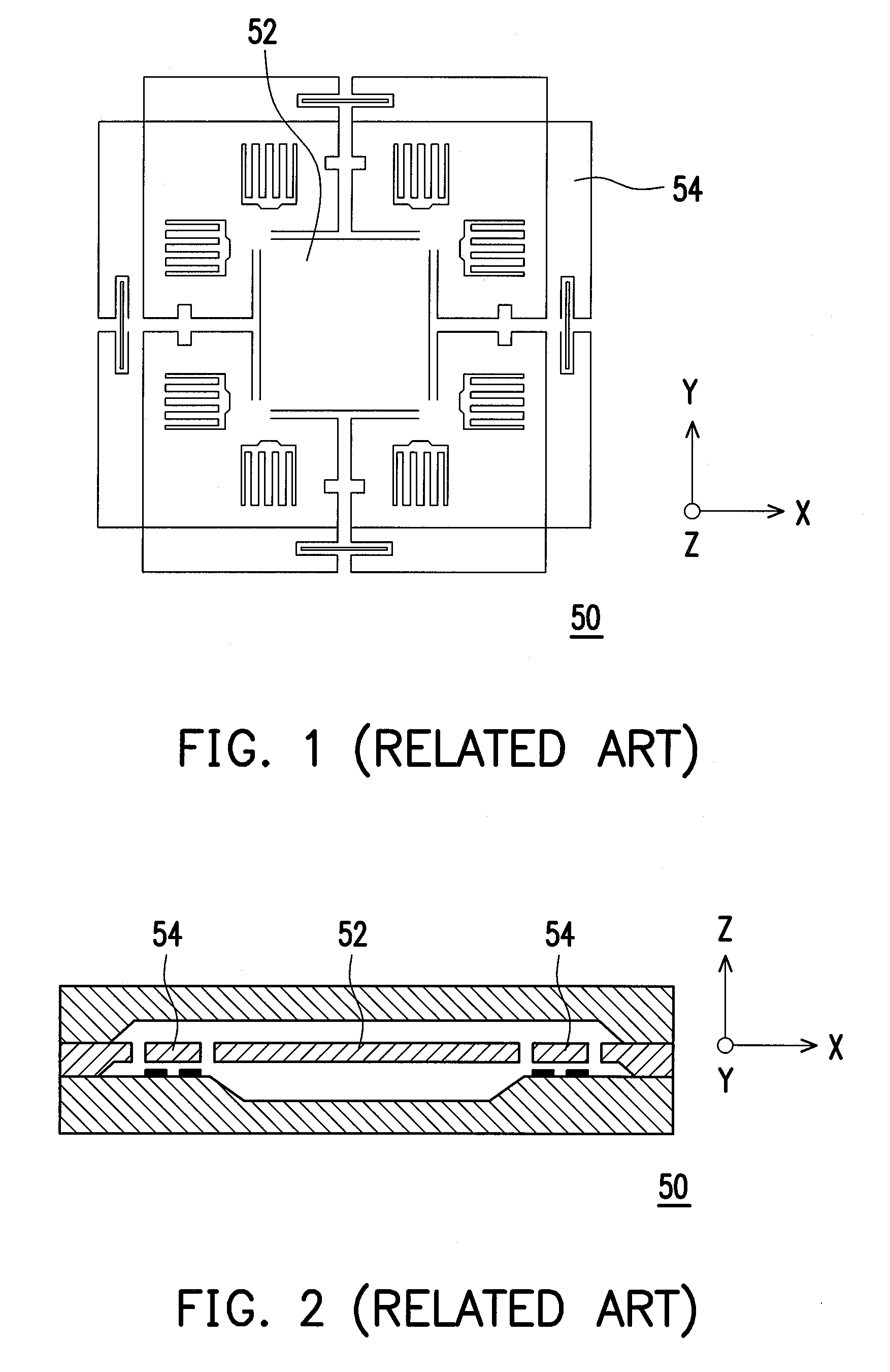 Multi-axis capacitive accelerometer