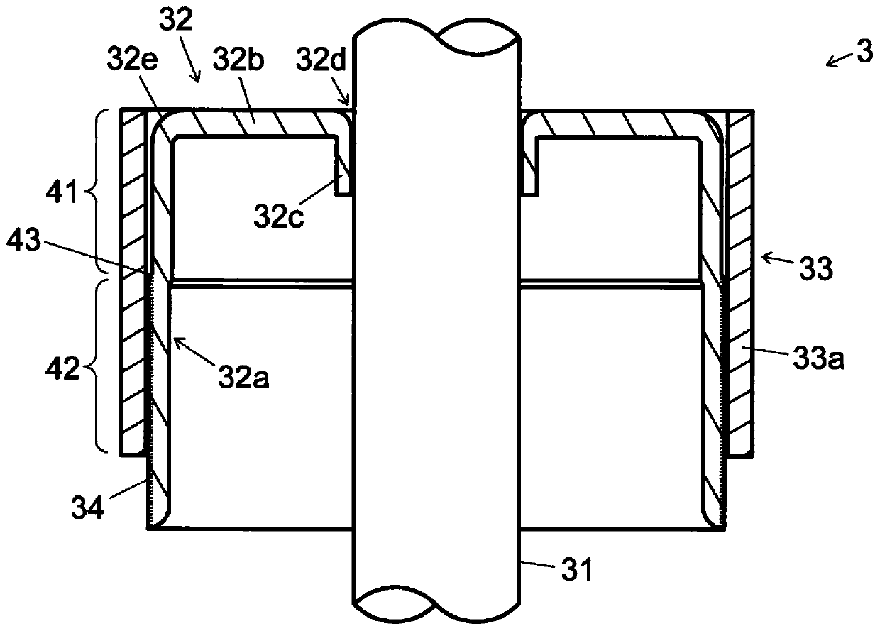 Motor and method of manufacturing the motor