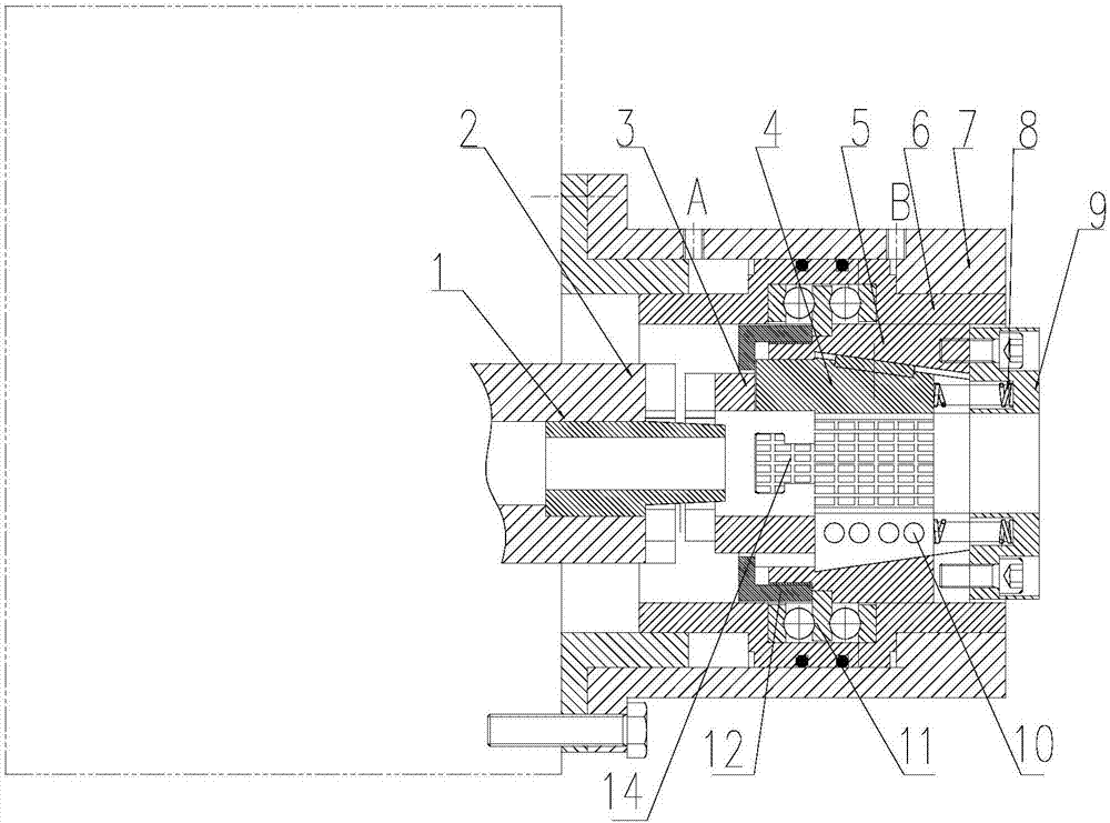 Clutch type drilling rod connection apparatus