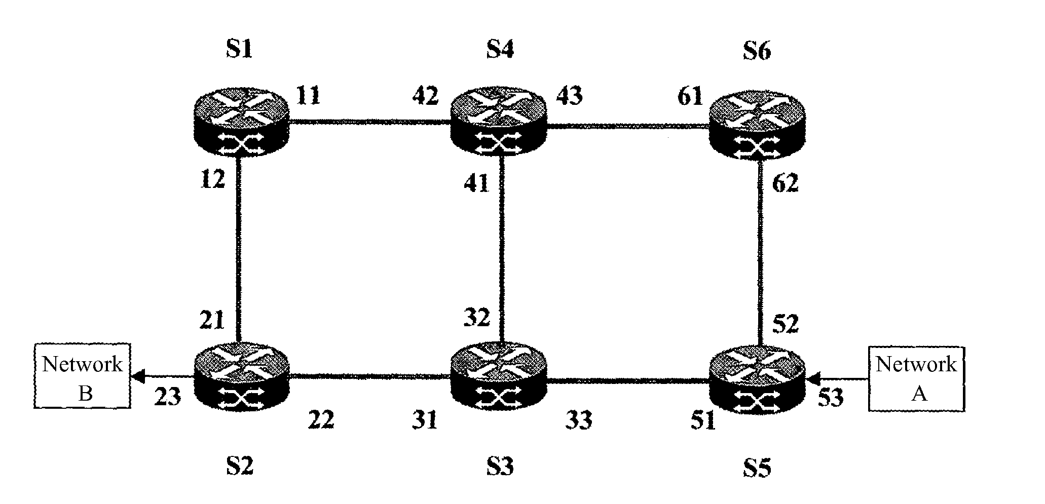 Method for forwarding protocol frames in spanning rings and a shared node of multi-rings in the ethernet