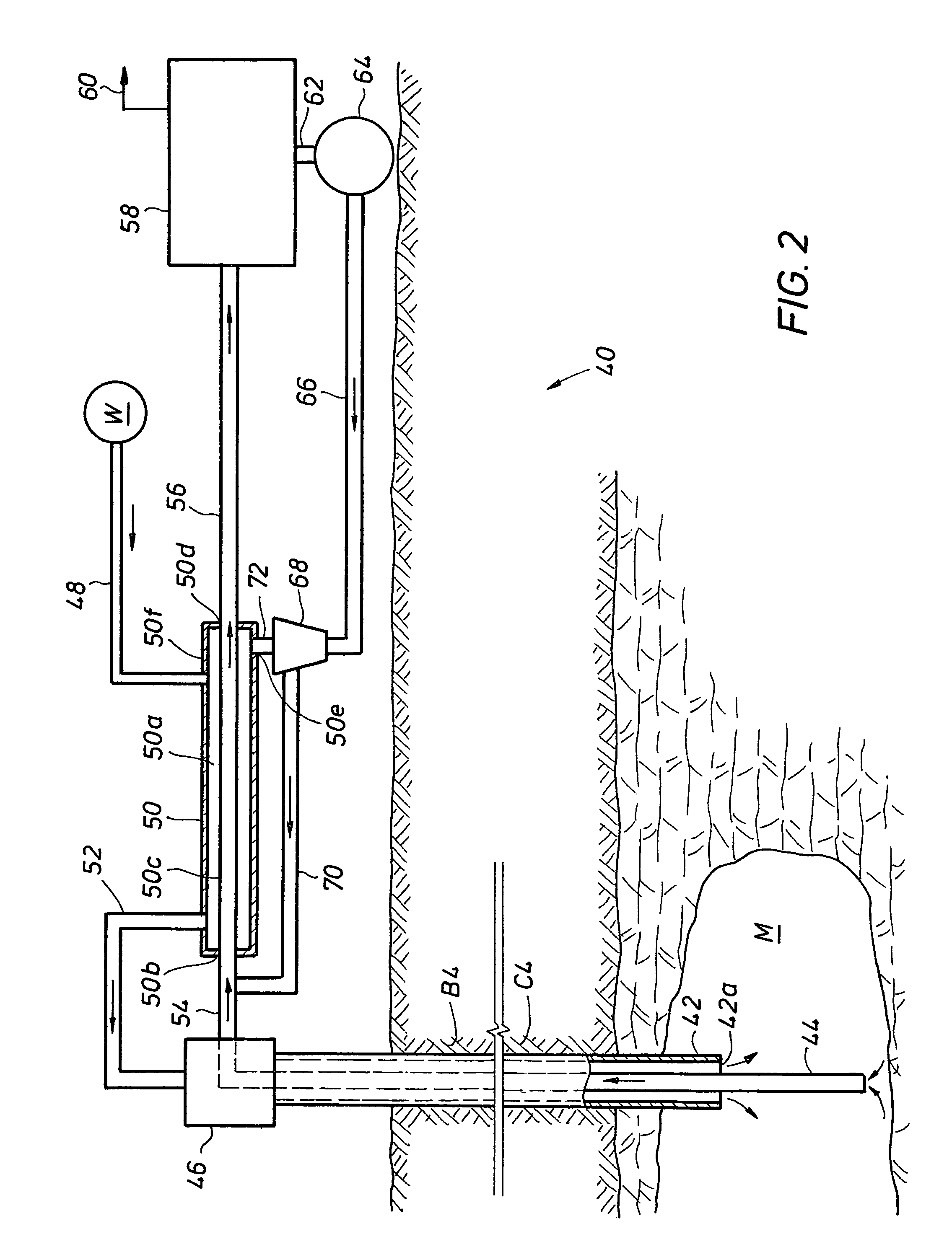 Method and system for solution mining