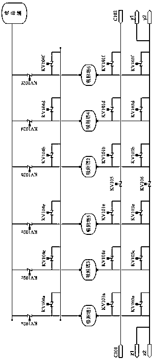 Vacuum pressure swing adsorption system running under stable pressure and process thereof