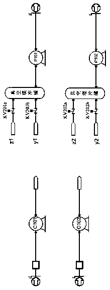 Vacuum pressure swing adsorption system running under stable pressure and process thereof