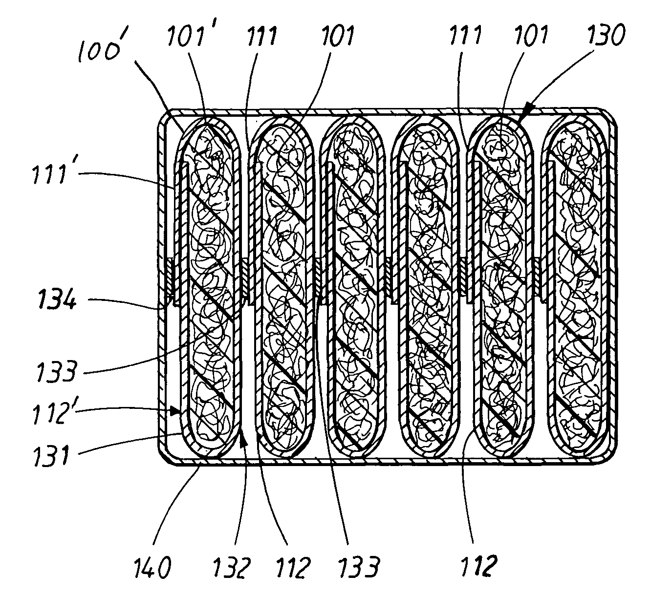 Opening arrangement for single-wrapped absorbent articles