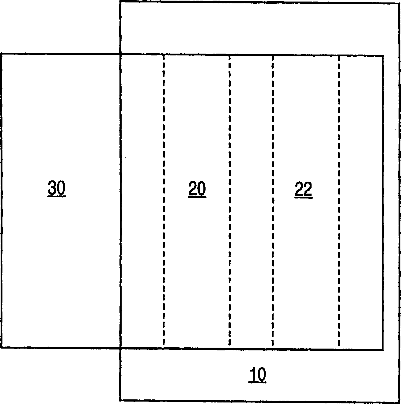 Conductor pattern formed by magnetic force