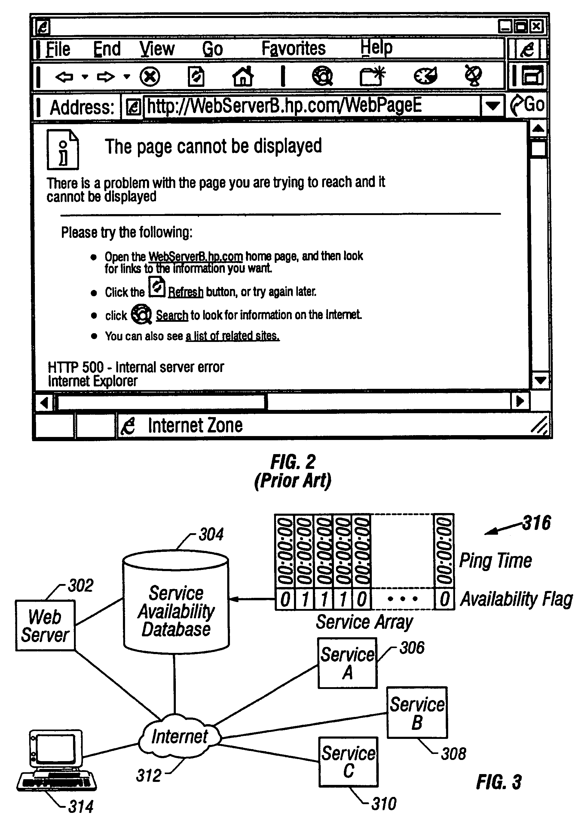 Method of and apparatus for providing web service using a network of servers