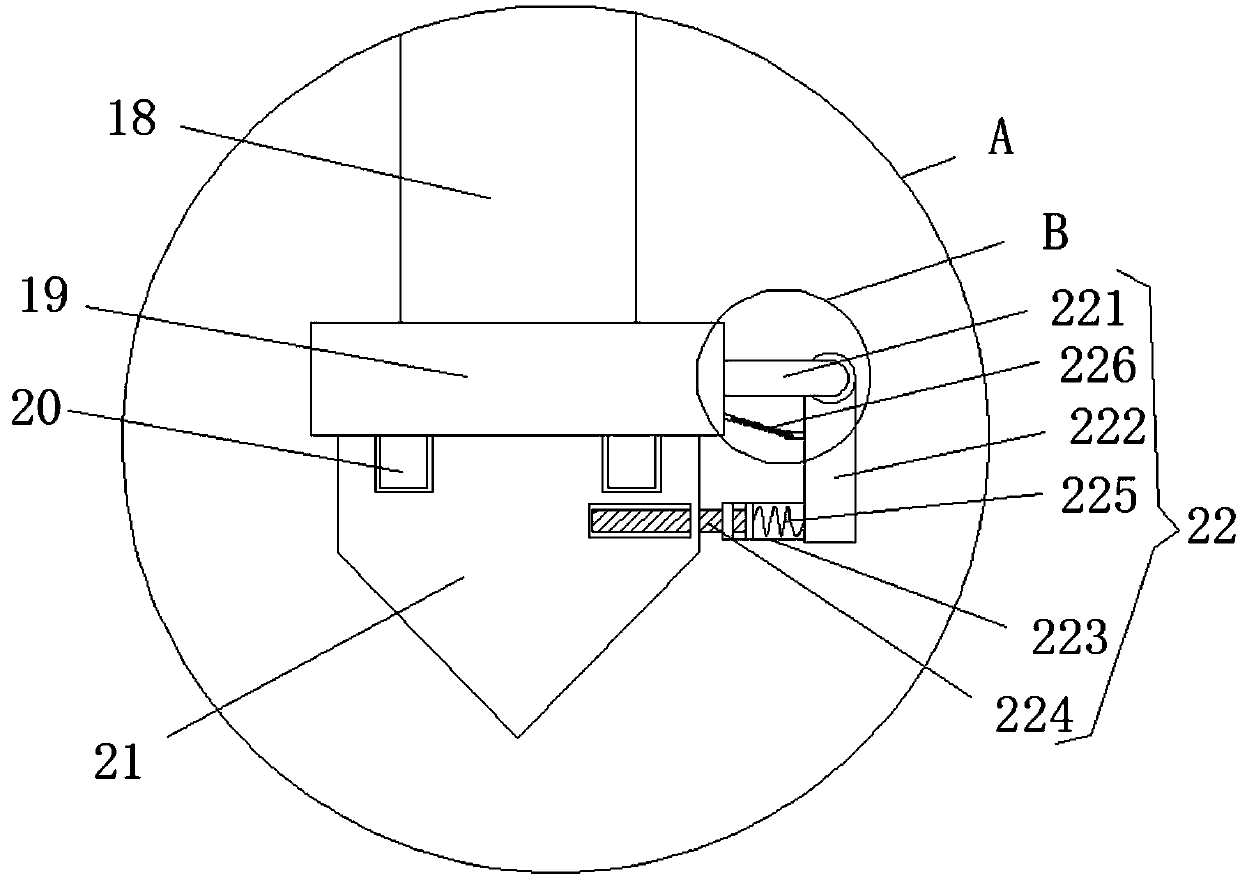 Ceramic tile rapid drilling device used for civil engineering