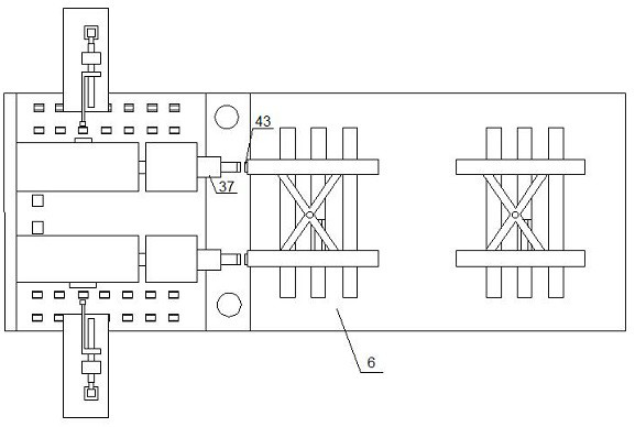 Automobile sideslip detection table with automatic positioning function and detection method