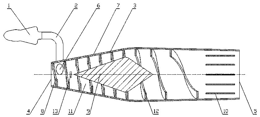 Cyclone air-breathing aero-engine and driving method thereof