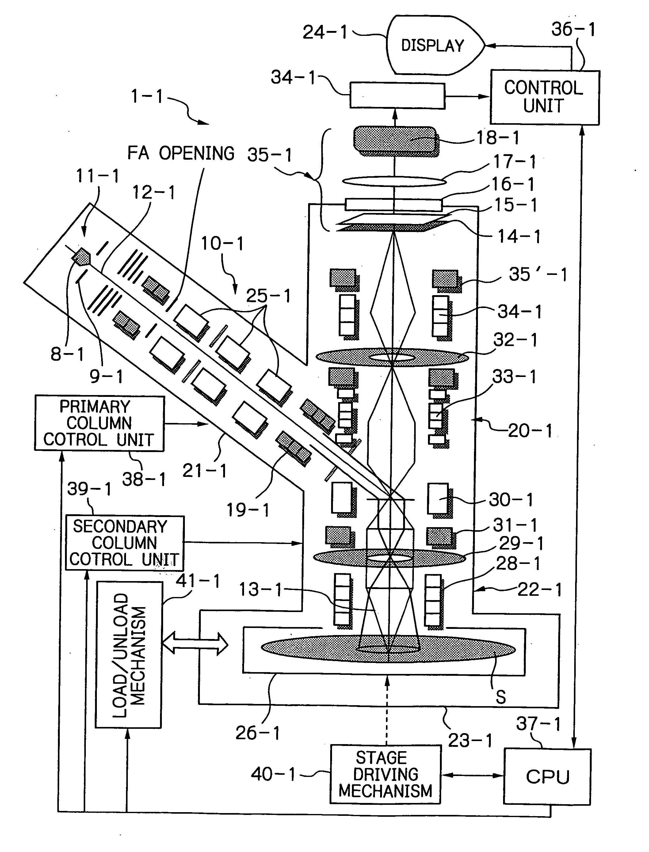 Apparatus for inspection with electron beam, method for operating same, and method for manufacturing semiconductor device using former