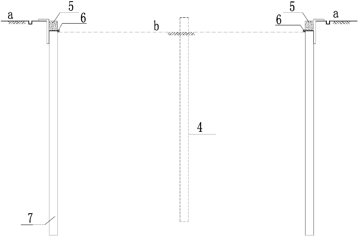 Construction method of a subway station