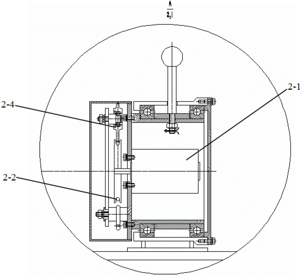 Inertia centrifugal phenomenon presentation device suitable for science popularization venue