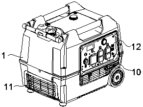 Silent variable frequency generator